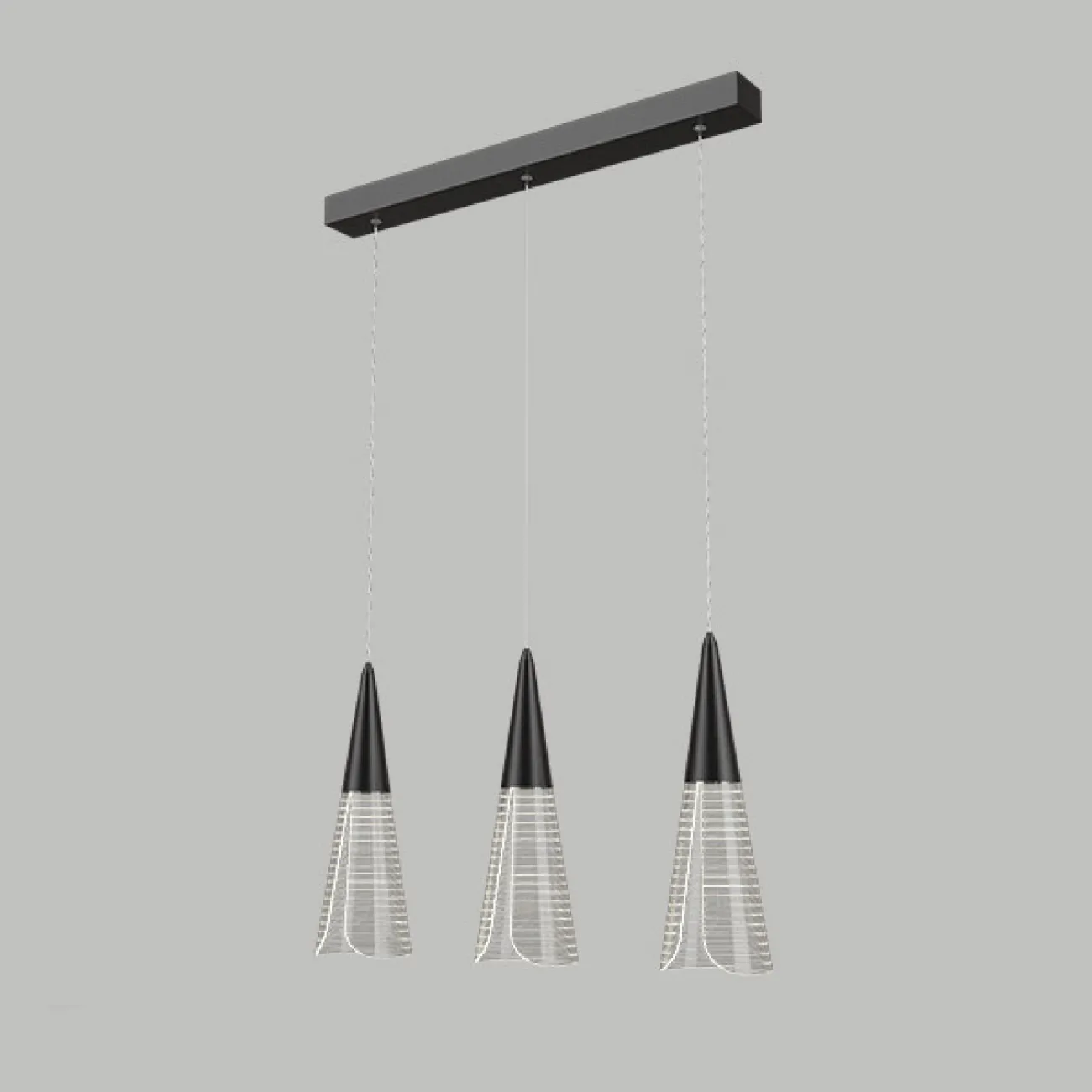 Подвесной светильник MANDORA L3 Black Диск от ImperiumLoft