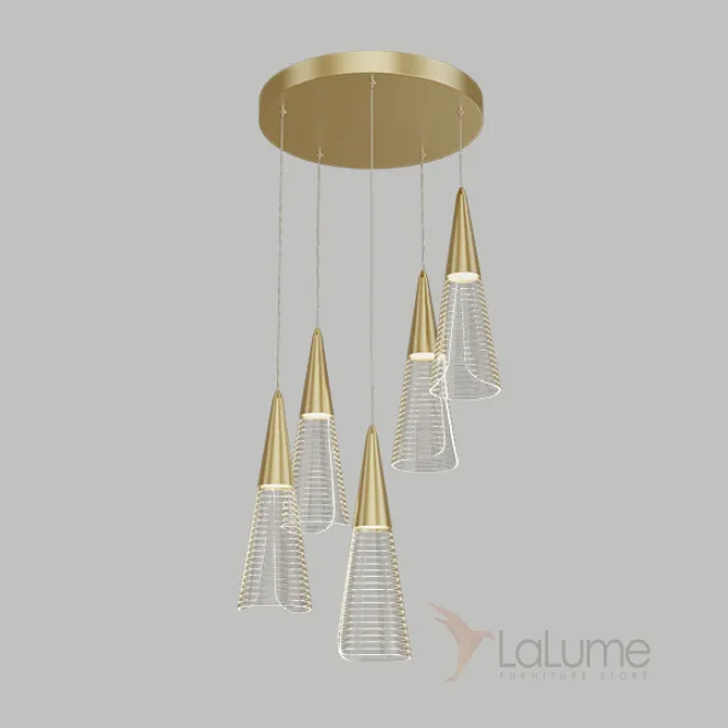 Подвесной светильник MANDORA L5 Brass Диск от ImperiumLoft Подвесной светильник MANDORA L5 Brass Диск от ImperiumLoft