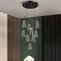 Подвесной светильник MANDORA L5 Black Диск от ImperiumLoft