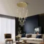 Подвесной светильник MANDORA L5 Black Диск от ImperiumLoft