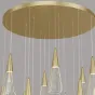 Подвесной светильник MANDORA L5 Black Диск от ImperiumLoft