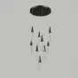 Подвесной светильник MANDORA L5 Black Диск от ImperiumLoft