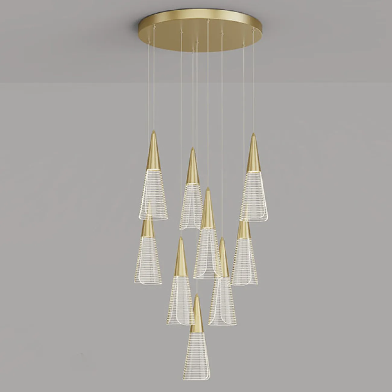 Подвесной светильник MANDORA L3 Black Планка от ImperiumLoft Подвесной светильник MANDORA L3 Black Планка от ImperiumLoft