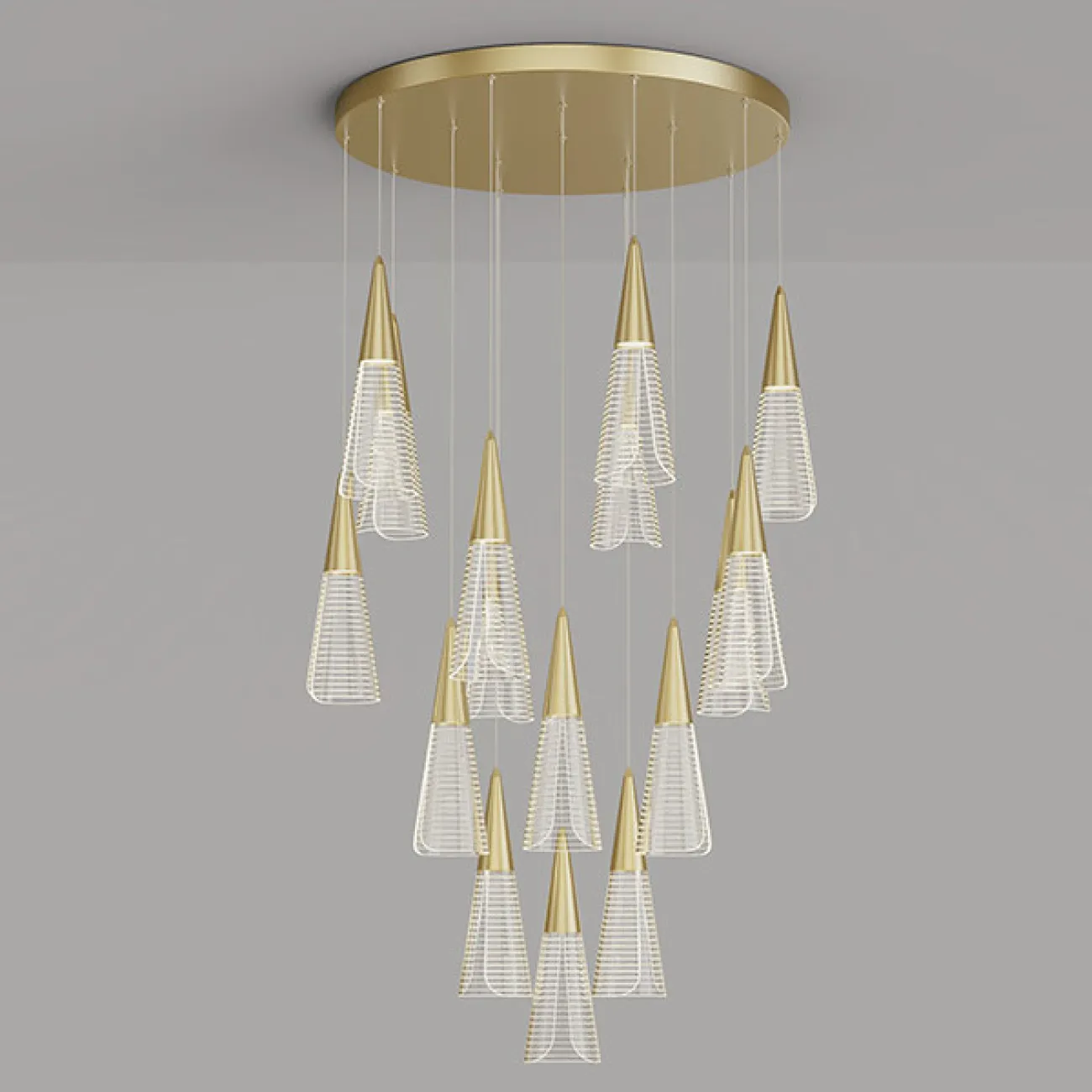 Подвесной светильник MANDORA L3 Black Планка от ImperiumLoft Подвесной светильник MANDORA L3 Black Планка от ImperiumLoft