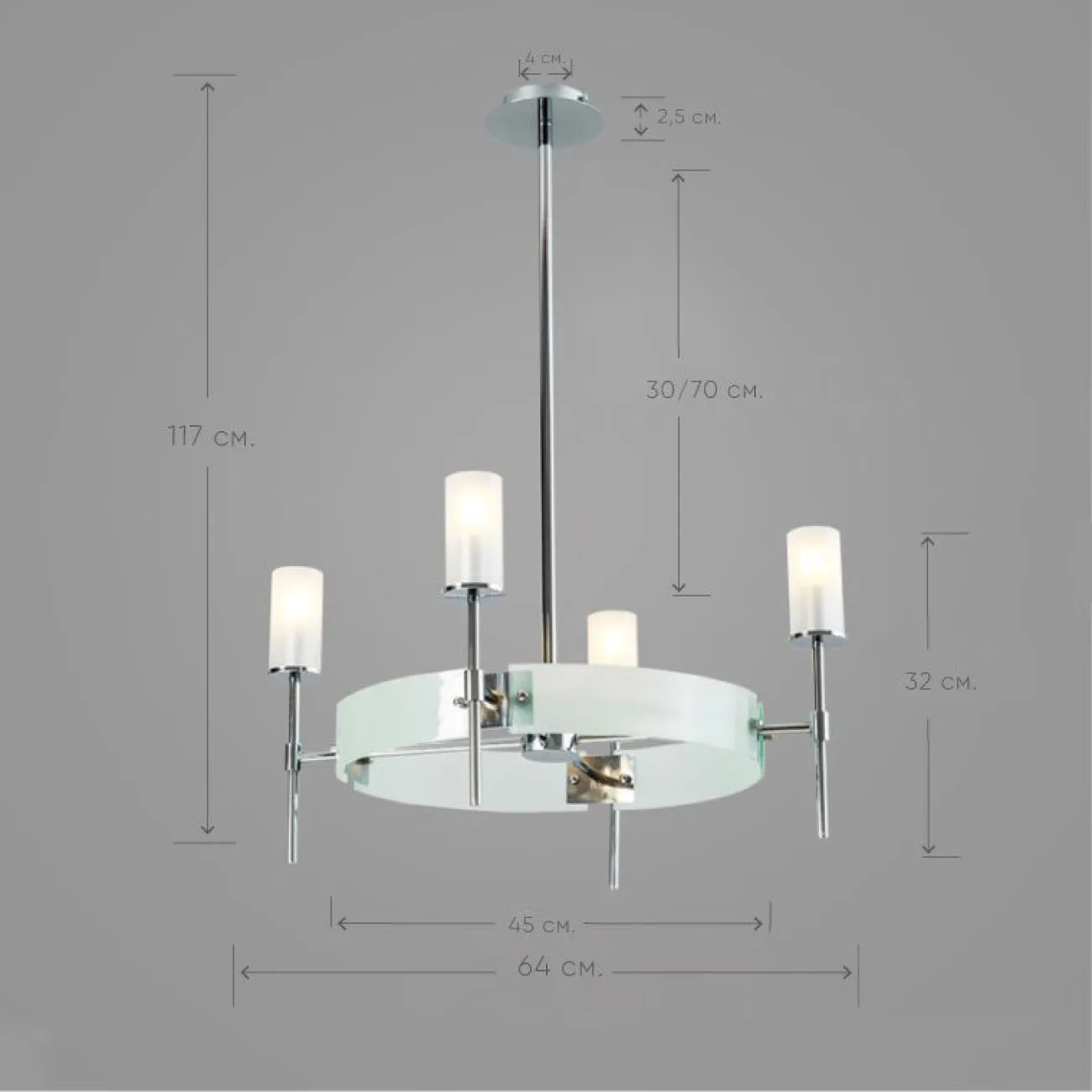 Подвесная люстра GINZA от ImperiumLoft