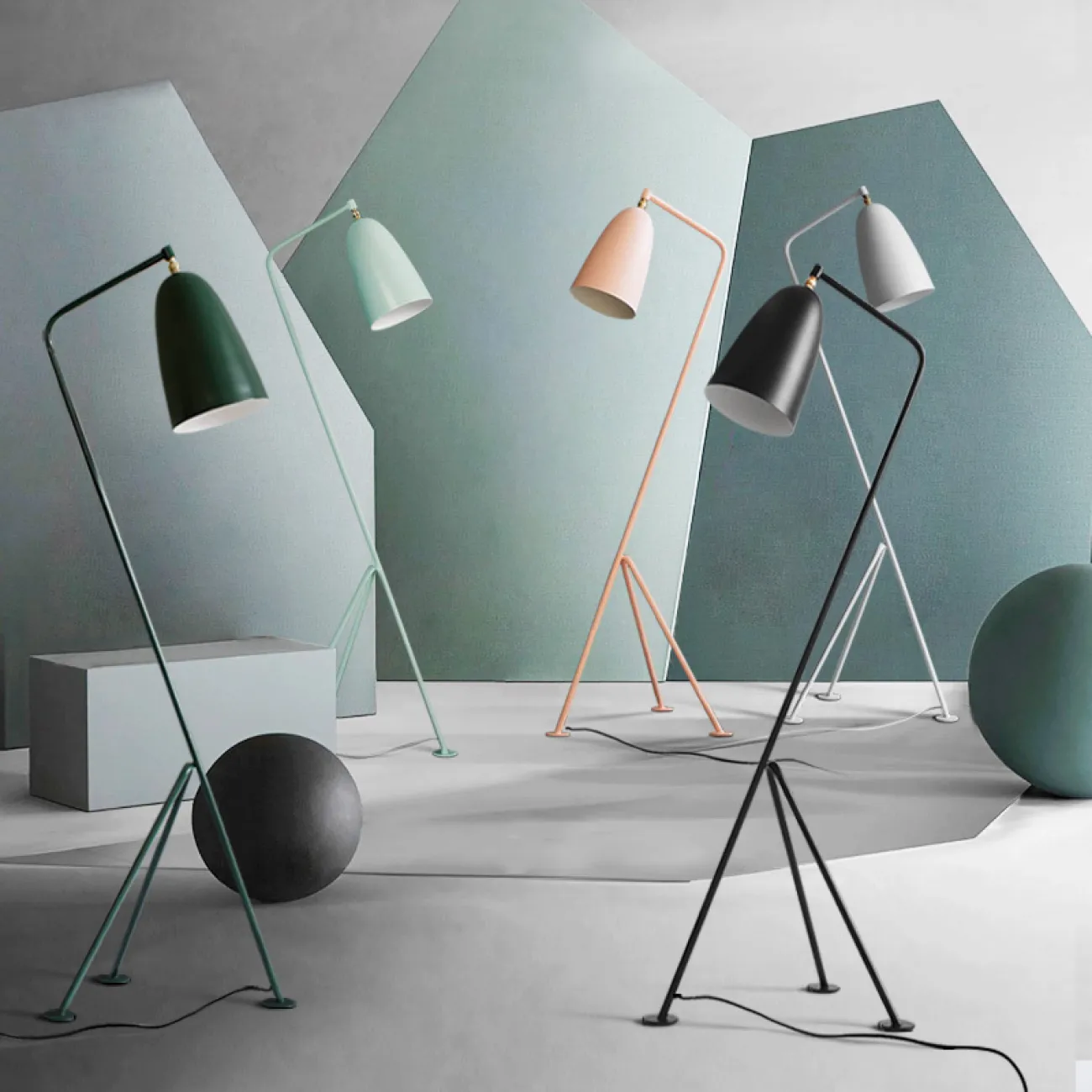 Торшер Grasshopper Greta Grossman от ImperiumLoft
