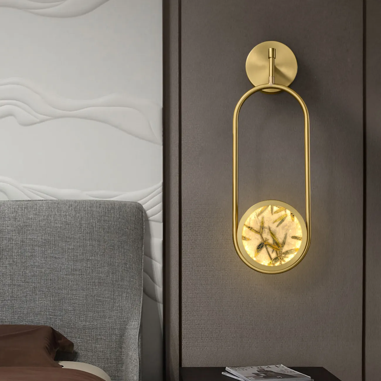 Настенный светильник AKIRA WALL FRAME H70 от ImperiumLoft