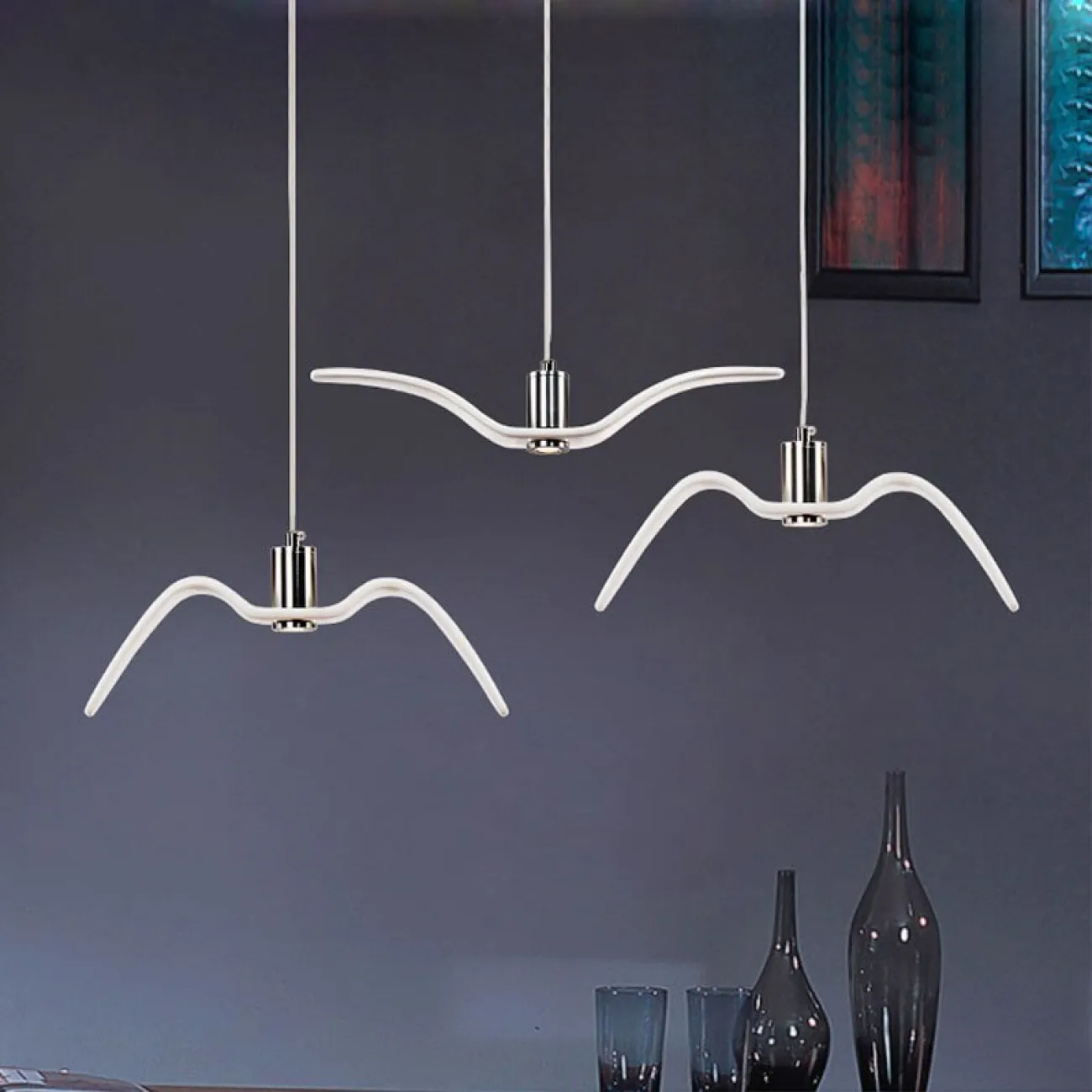 Подвесной светильник Brokis Night Birds black от ImperiumLoft
