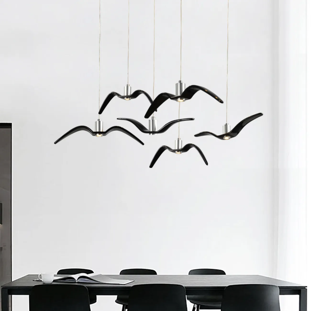 Подвесной светильник Brokis Night Birds black от ImperiumLoft