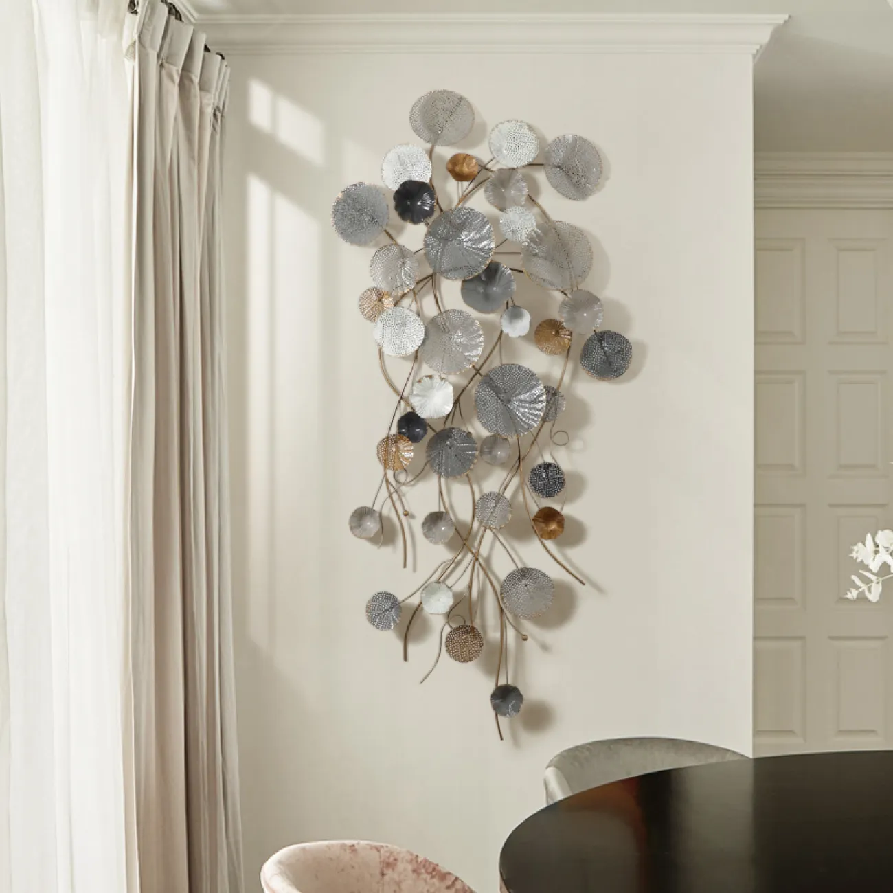 Настенный декор цветы LaLume-KKK00124