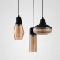 Подвесной светильник RENORD D16 black amber от ImperiumLoft