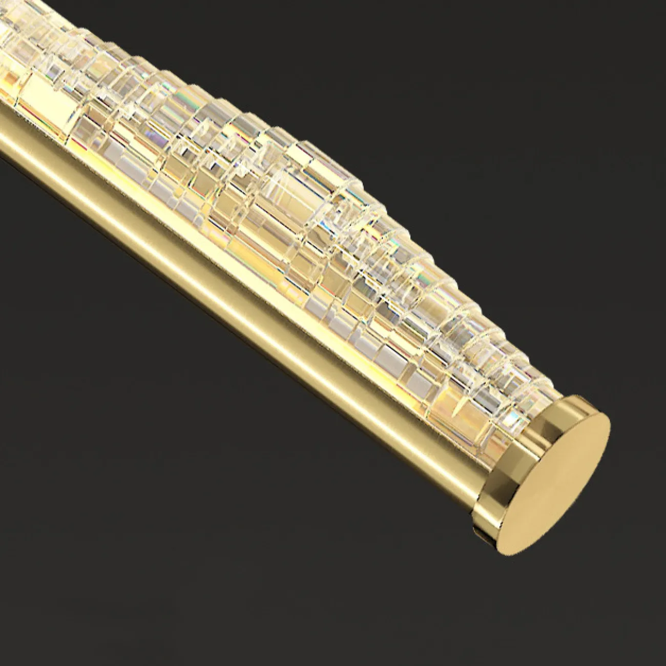 Подвесной светильник CARIA LONG L140,5 Black от ImperiumLoft