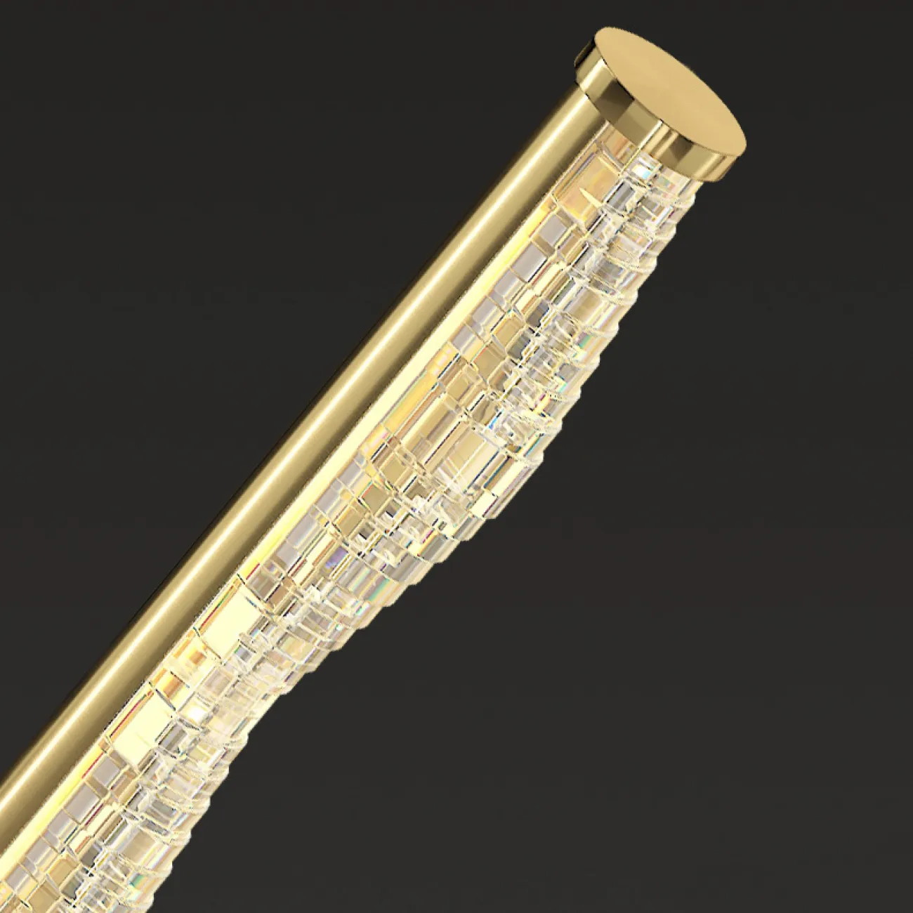 Подвесной светильник CARIA LONG L140,5 Black от ImperiumLoft