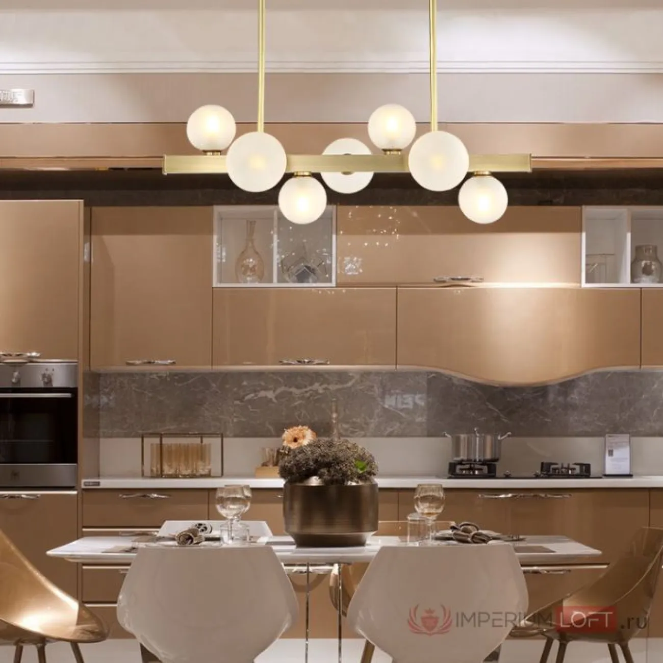 Люстра Hinsdale 5L 12 balls от ImperiumLoft