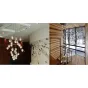 Люстра Bocci 14 Round Chandelier Led Crystal Glass