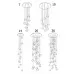 Люстра Bocci 14 Round Chandelier Led Crystal Glass 