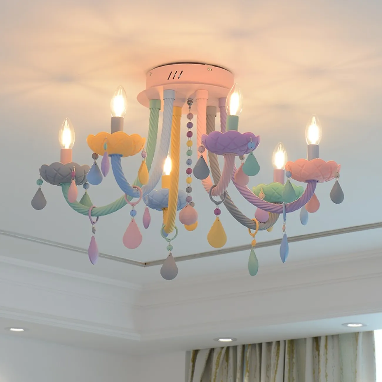 Кольцевая светодиодная люстра KLER от ImperiumLoft