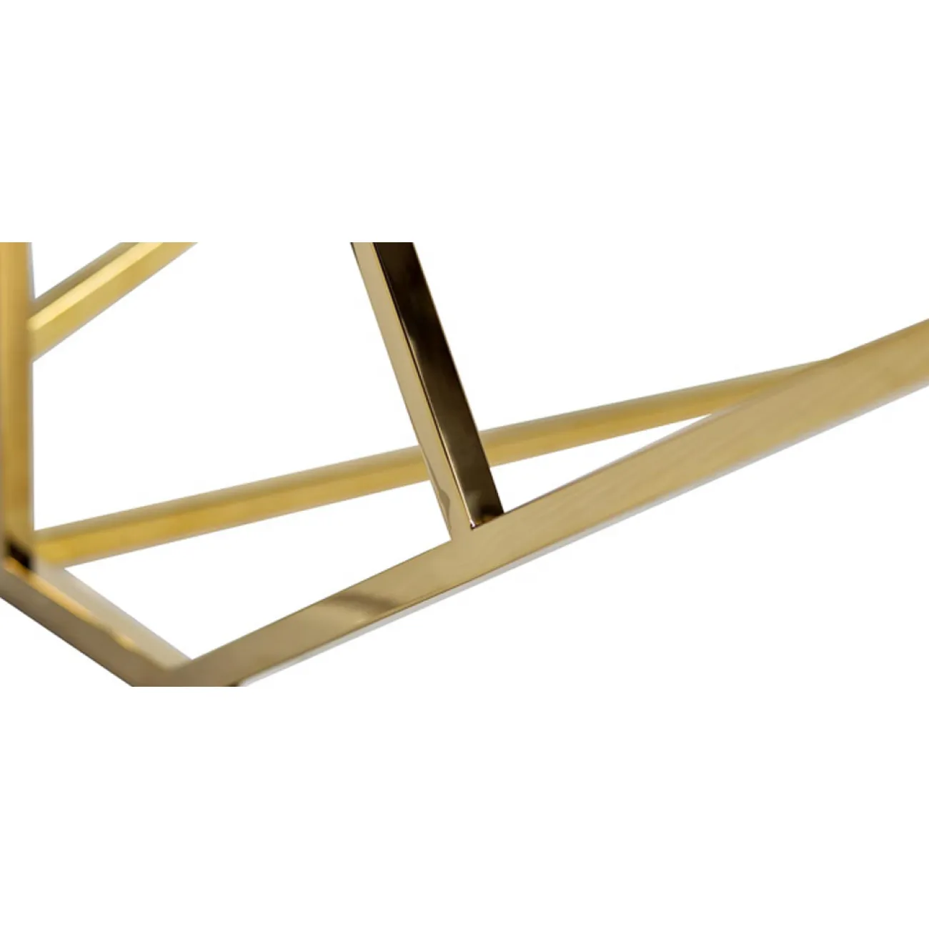 Кофейный стол Serene Furnishing Gold Clear Glass Top coffee table от LaLume