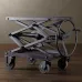 Industrial Scissor Lift Table Iron Restoration Hardware