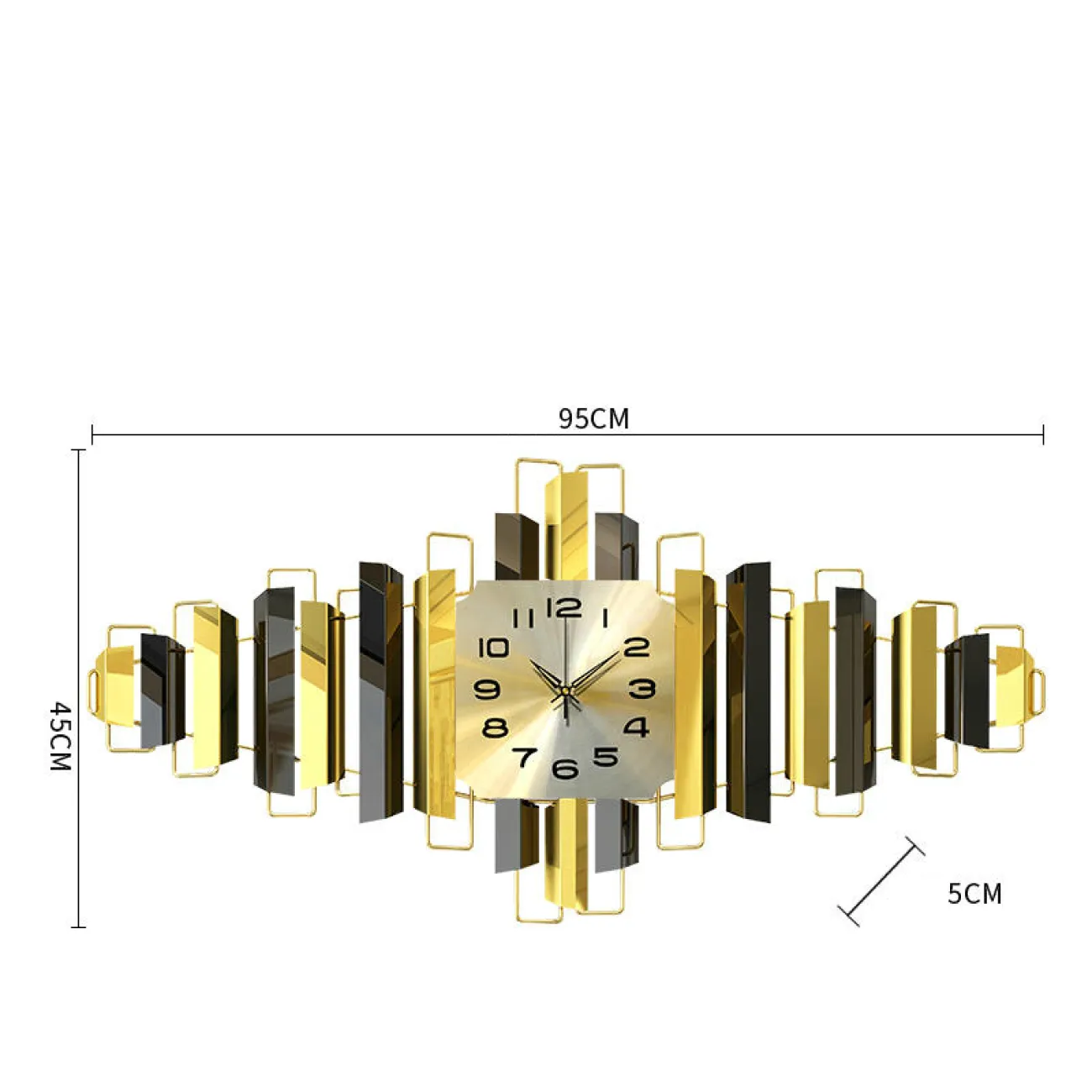 Дизайнерский настенный декор часы LaLume-KKK00384