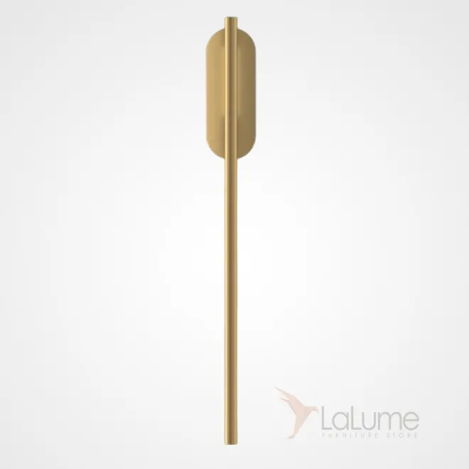 Серия настенных светильников с двумя вытянутыми LED-панелями на внутренней стороне поворотного трубчатого корпуса из латуни VIRGINIA H60 Brass Серия настенных светильников с двумя вытянутыми LED-панелями на внутренней стороне поворотного трубчатого корпуса из латуни VIRGINIA H60 Brass