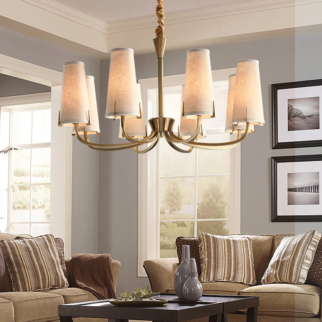 Подвесная люстра PROVA D80 Lactic от ImperiumLoft