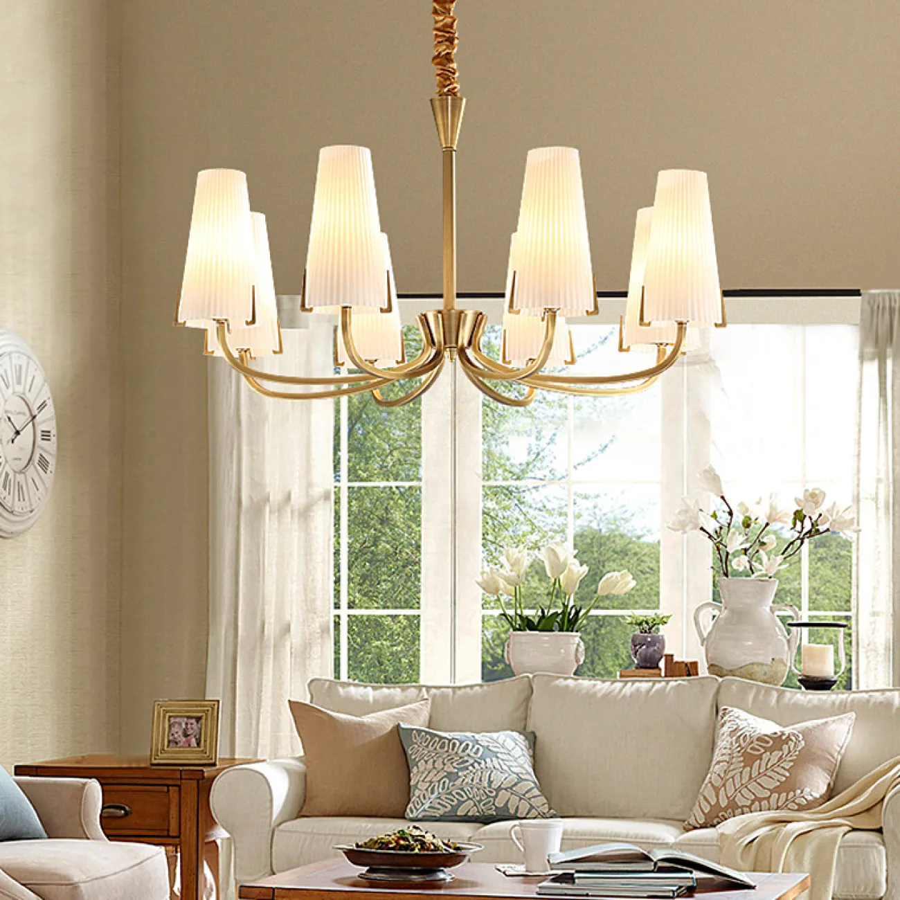 Подвесная люстра PROVA D80 Lactic от ImperiumLoft