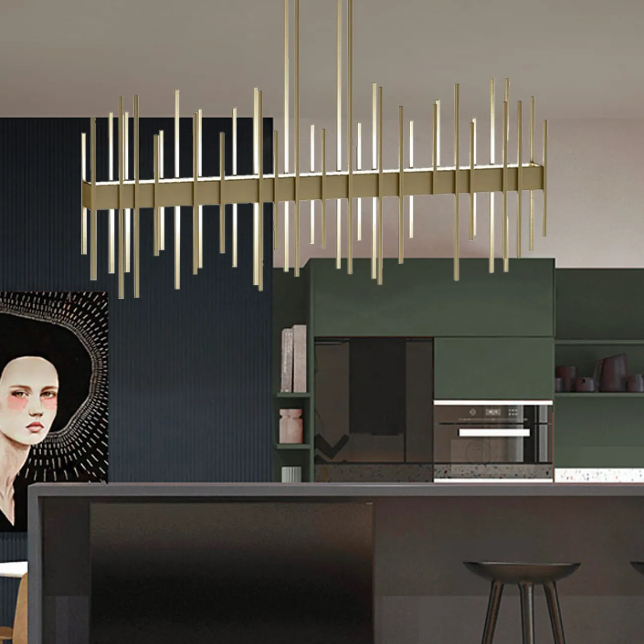 Подвесной светильник CHIEF L130 от ImperiumLoft