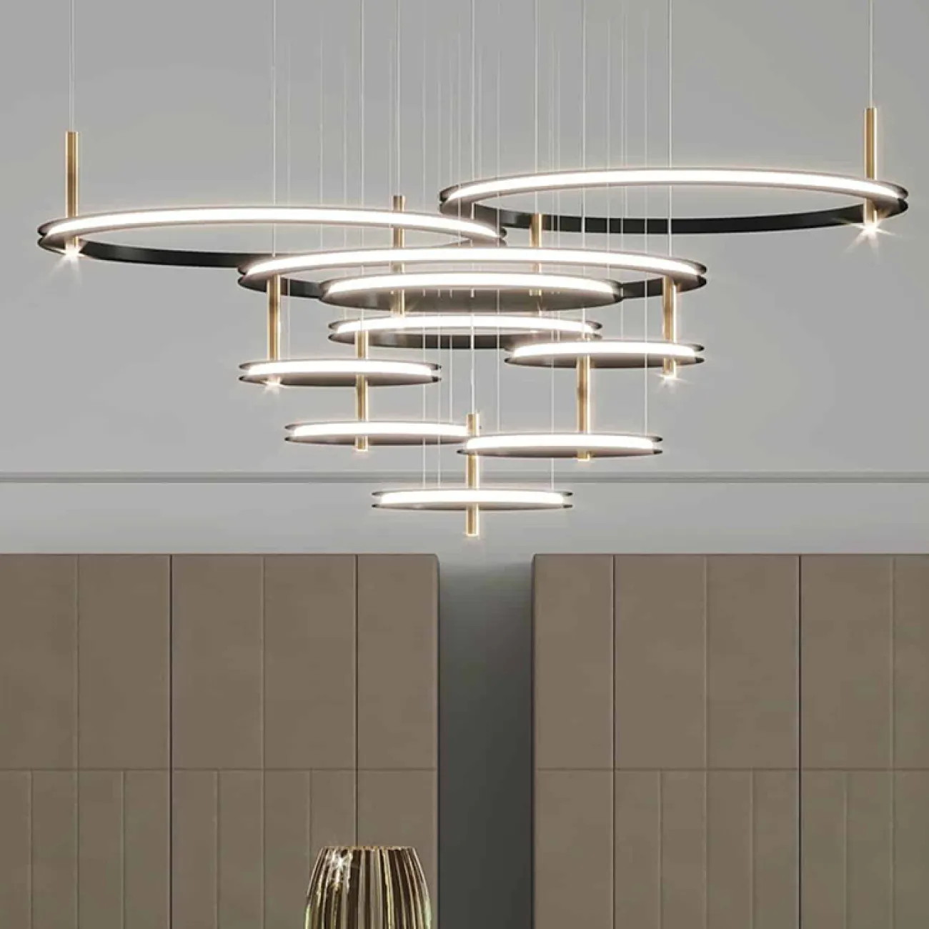 Подвесная люстра GEDEON D40+60+60+60+80+80+80 от ImperiumLoft Подвесная люстра GEDEON D40+60+60+60+80+80+80 от ImperiumLoft