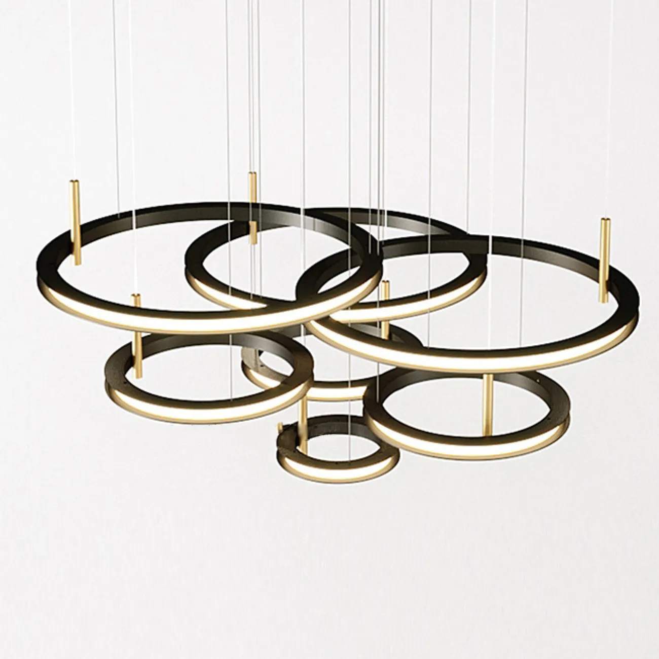 Подвесная люстра GEDEON D40+60+60+60+80+80+80 от ImperiumLoft Подвесная люстра GEDEON D40+60+60+60+80+80+80 от ImperiumLoft