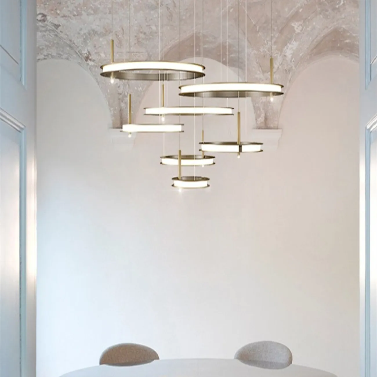 Подвесная люстра GEDEON D40+60+60+60+80+80+80 от ImperiumLoft Подвесная люстра GEDEON D40+60+60+60+80+80+80 от ImperiumLoft