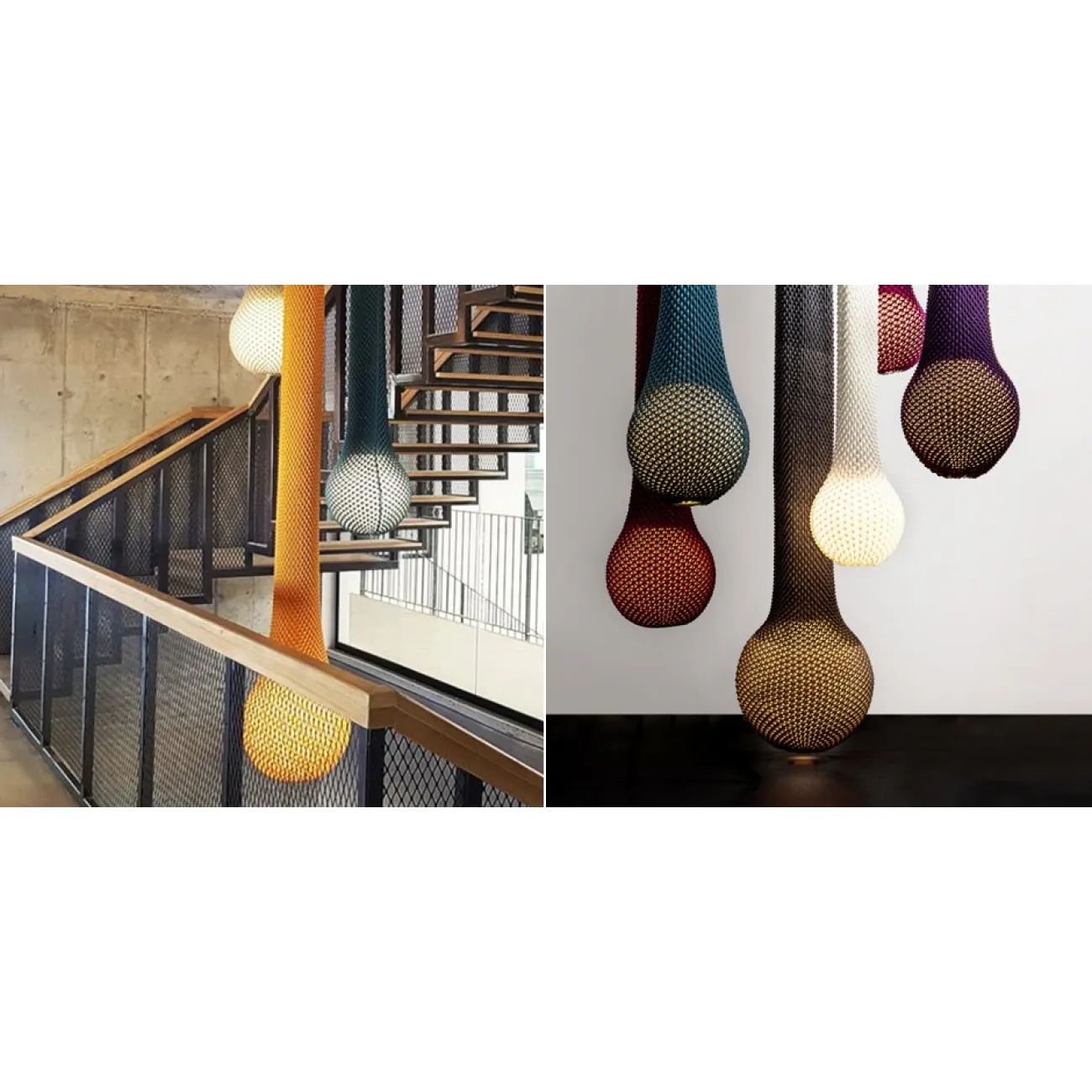 Подвесной светильник Ariel Zuckerman KNITTED LED pendant lamp