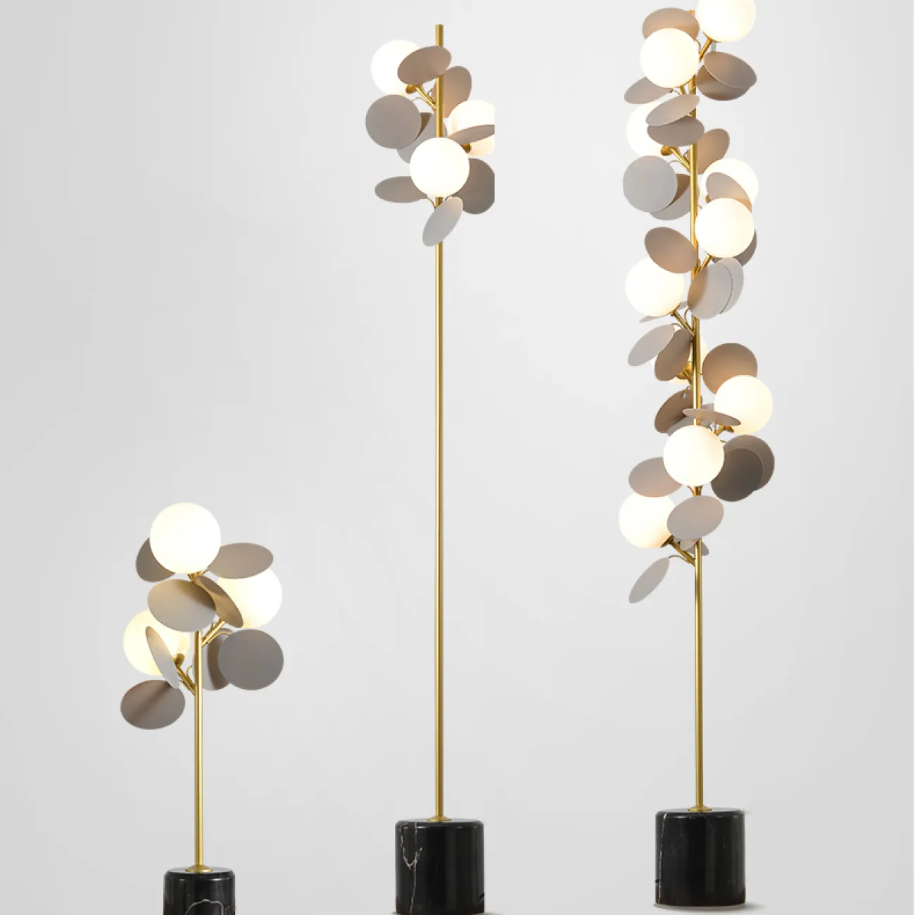 Торшер MATISSE FL 3 White/Gray от ImperiumLoft