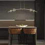 Подвесной светильник CAMILIA ARC L120 Black от ImperiumLoft