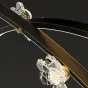 Подвесной светильник CAMILIA ARC L120 Black от ImperiumLoft