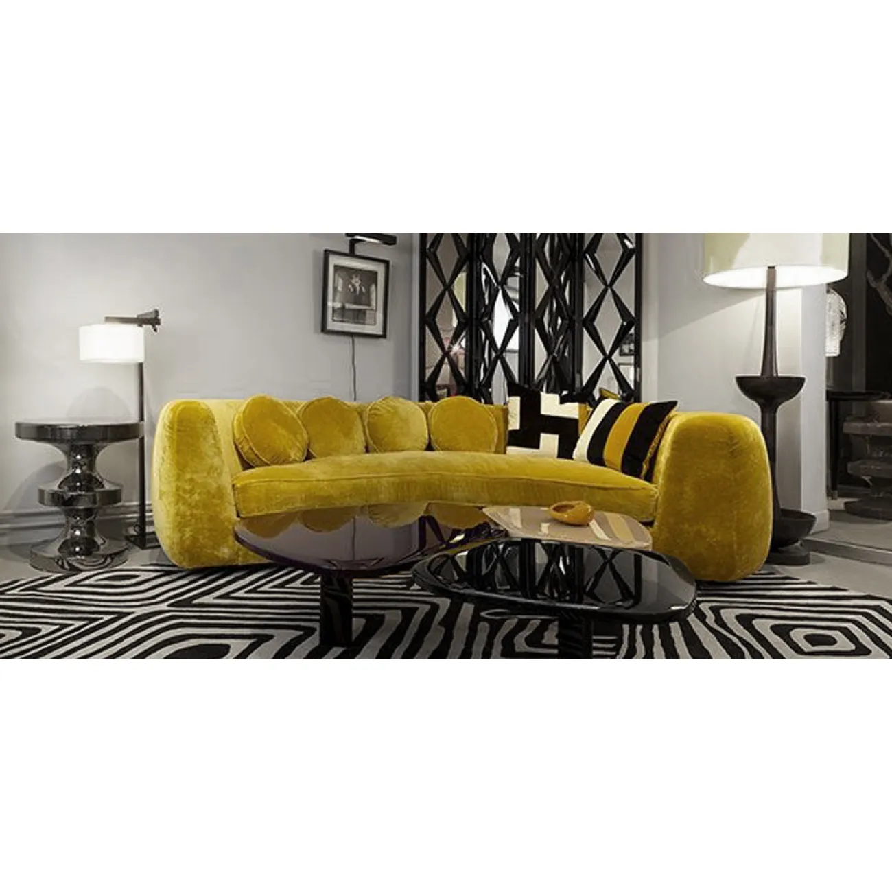 Диван India Mahdavi JELLY PEA Sofa designed by India Mahdavi от LaLume
