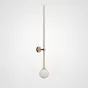 Настенный светильник LINES Ball 100 Gold от ImperiumLoft