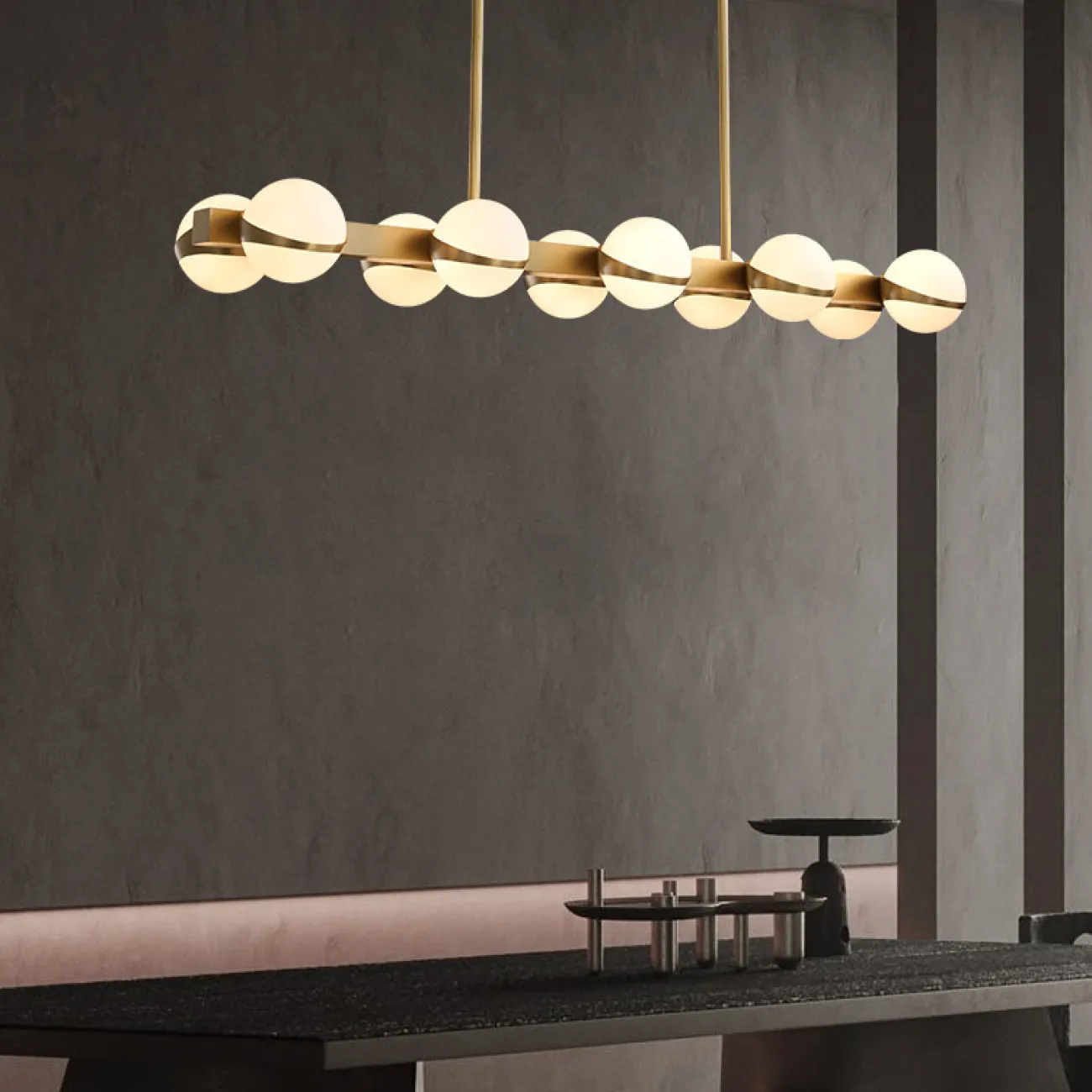 Подвесной светильник KAIRA LONG L8 от ImperiumLoft