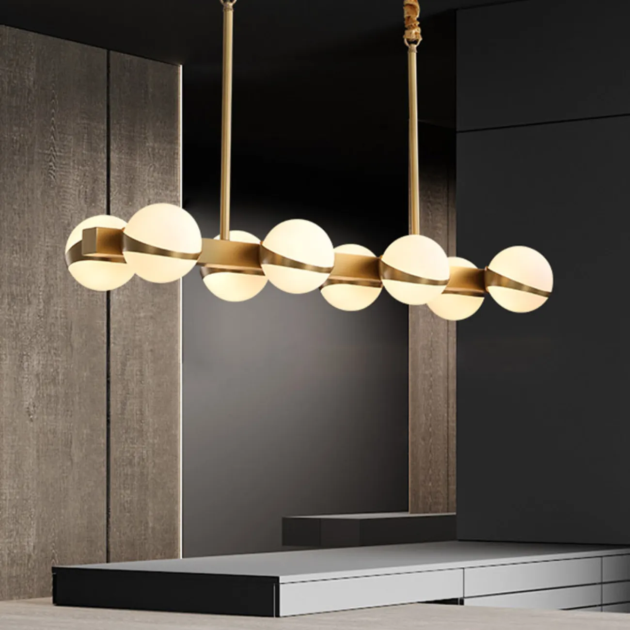 Подвесной светильник KAIRA LONG L8 от ImperiumLoft