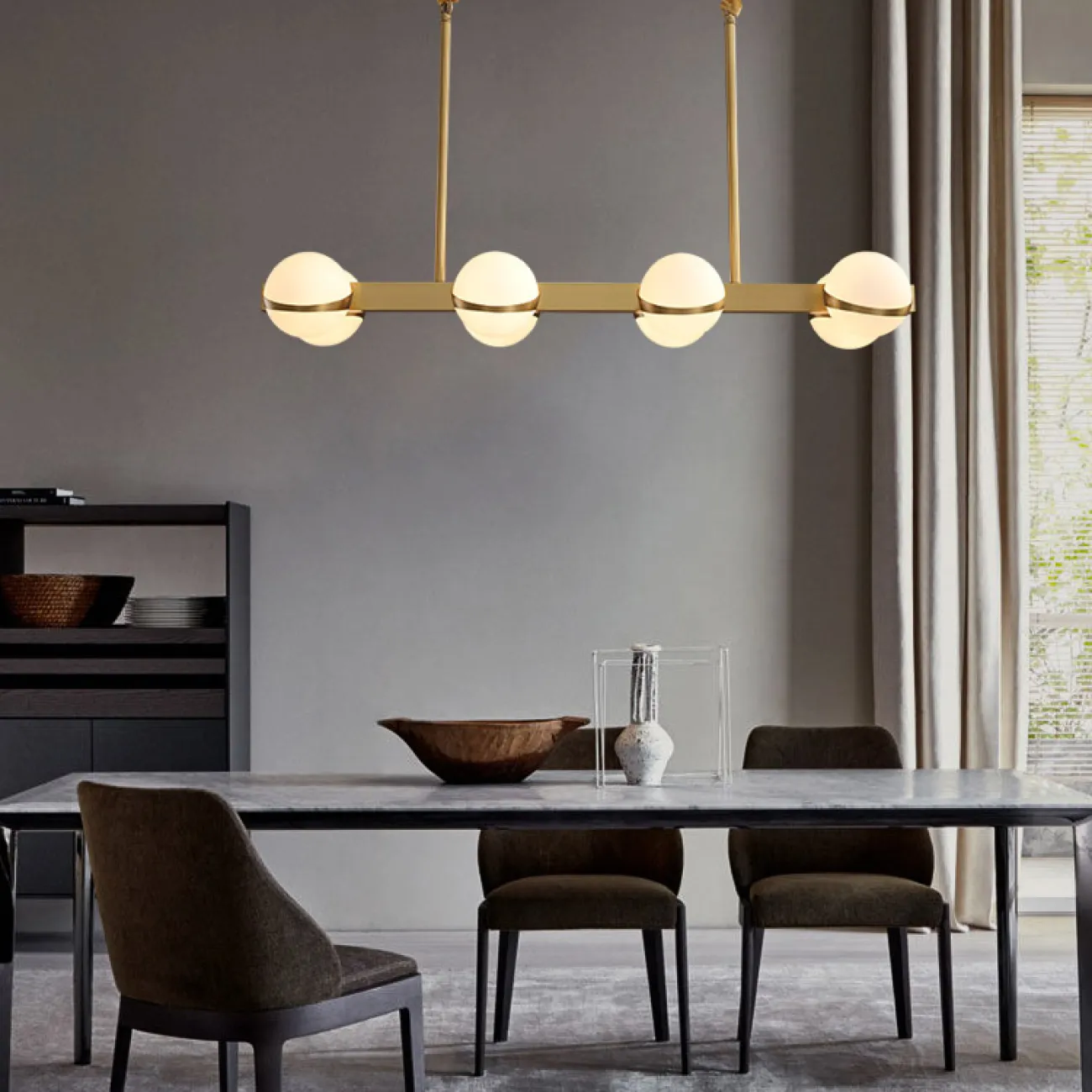 Подвесной светильник KAIRA LONG L8 от ImperiumLoft