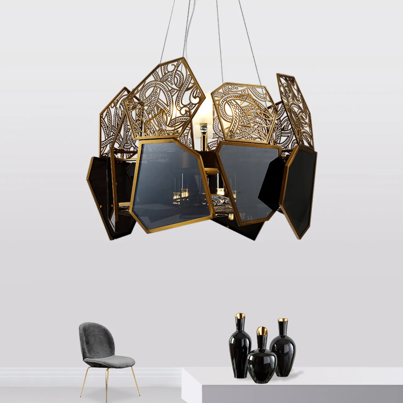 Люстра HYPNOTIC от ImperiumLoft Люстра HYPNOTIC от ImperiumLoft