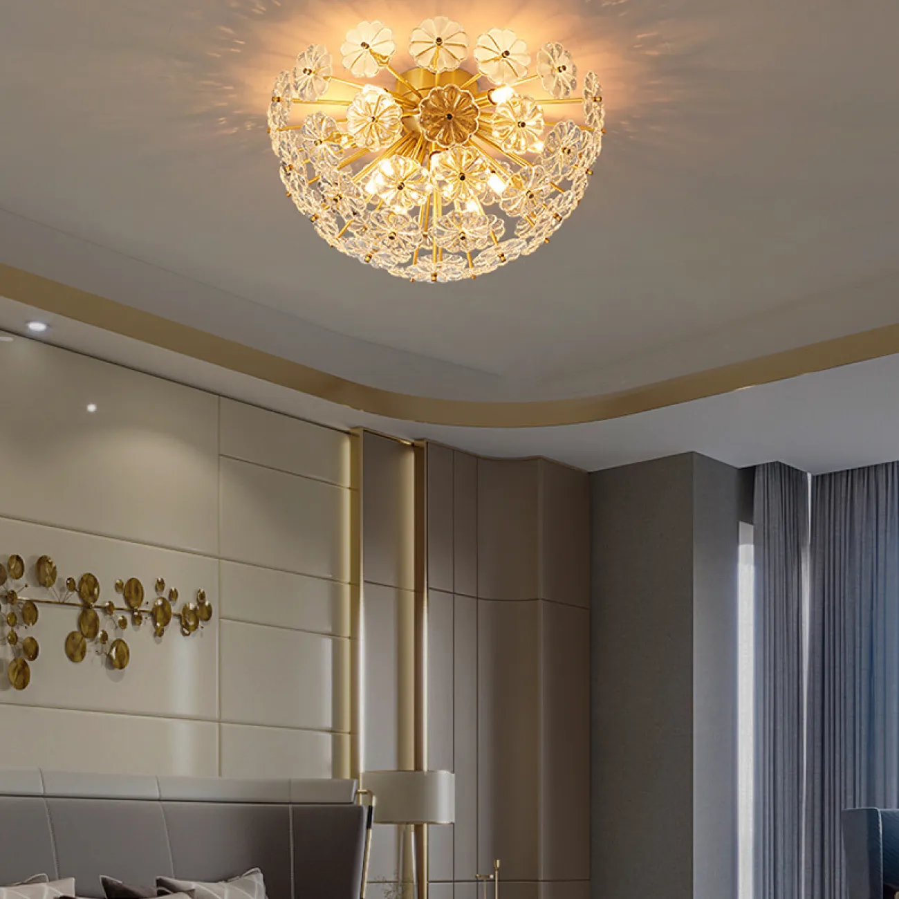Потолочная люстра MOIRA C D32 от ImperiumLoft