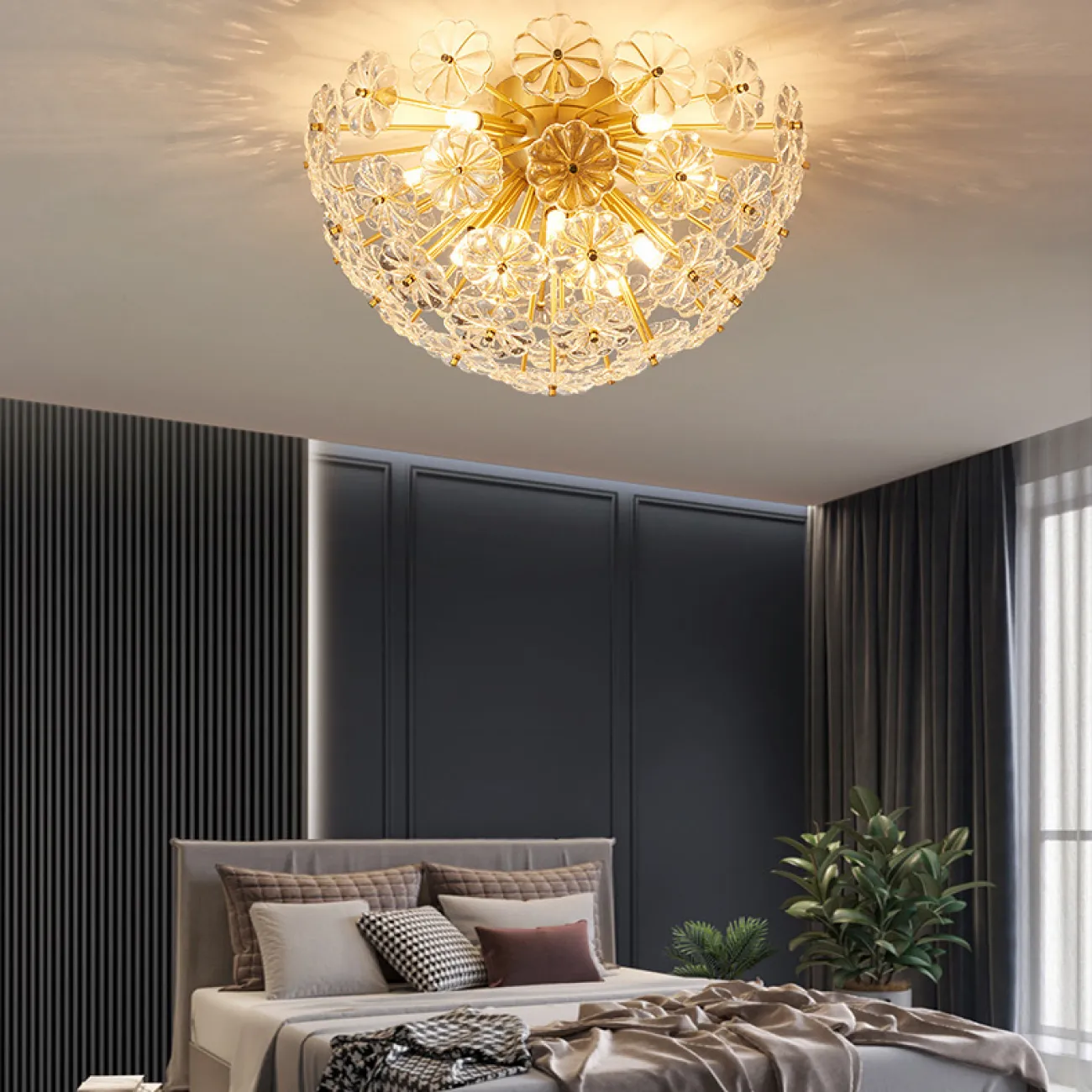 Потолочная люстра MOIRA C D32 от ImperiumLoft