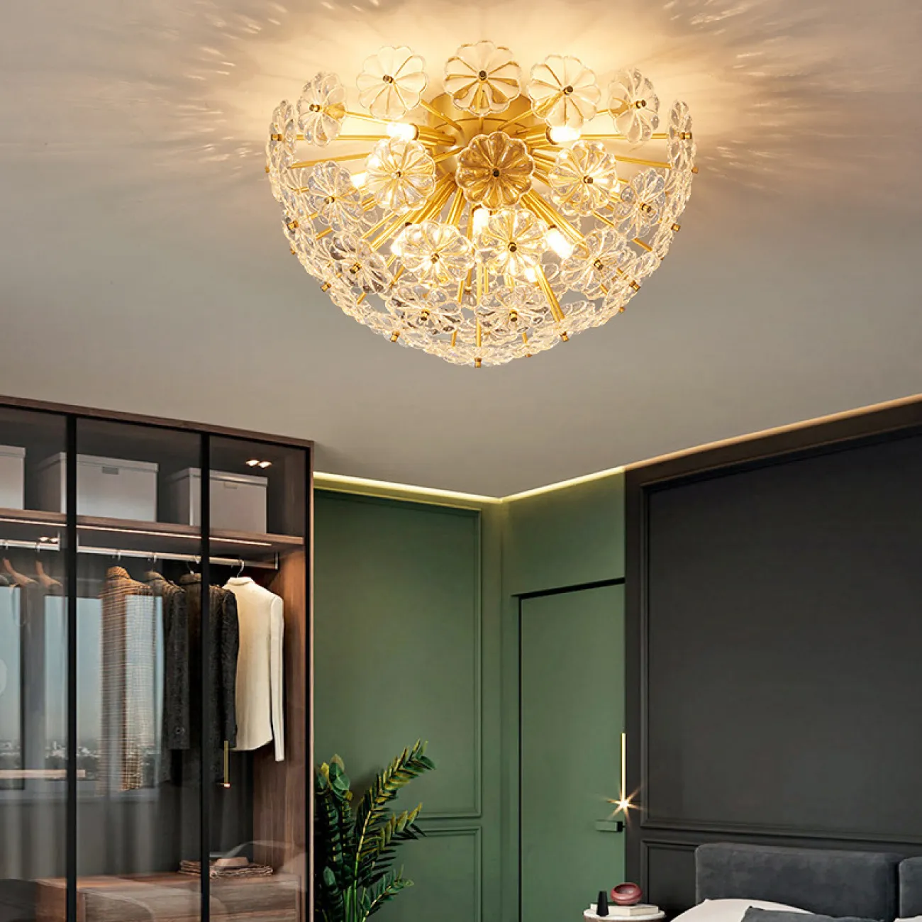 Потолочная люстра MOIRA C D32 от ImperiumLoft