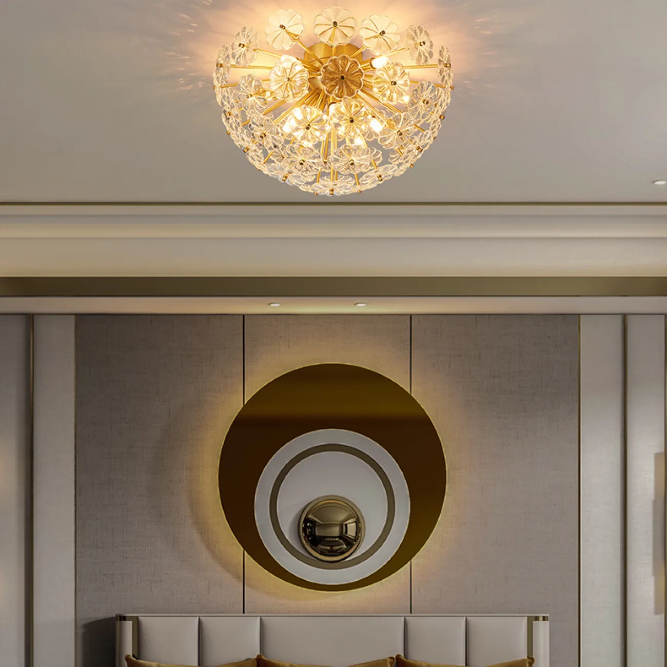 Потолочная люстра MOIRA C D32 от ImperiumLoft