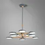 Подвесная люстра TURNA DBL L10 Gray от ImperiumLoft