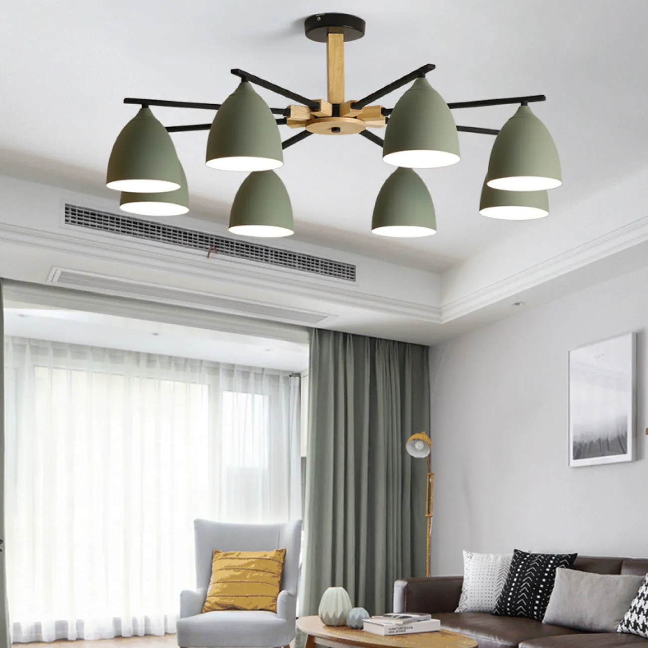 Потолочная люстра NOA 8 White by ImperiumLoft от ImperiumLoft