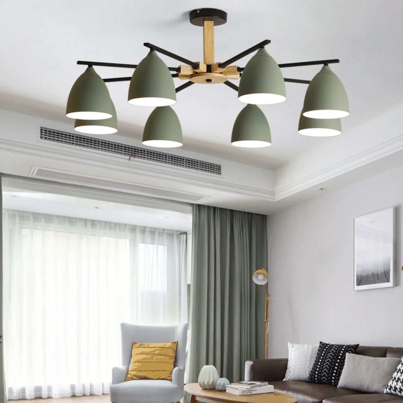 Потолочная люстра NOA 6 White by ImperiumLoft от ImperiumLoft