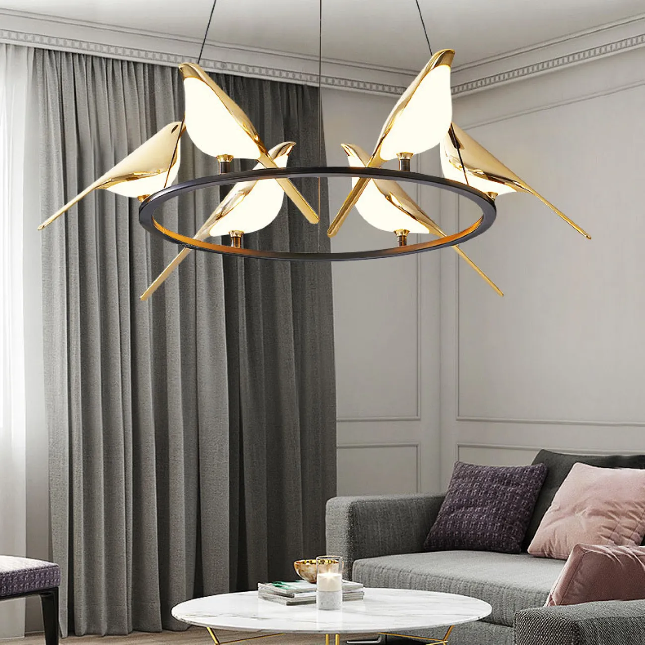 Подвесная люстра NOMI CH D65 от ImperiumLoft