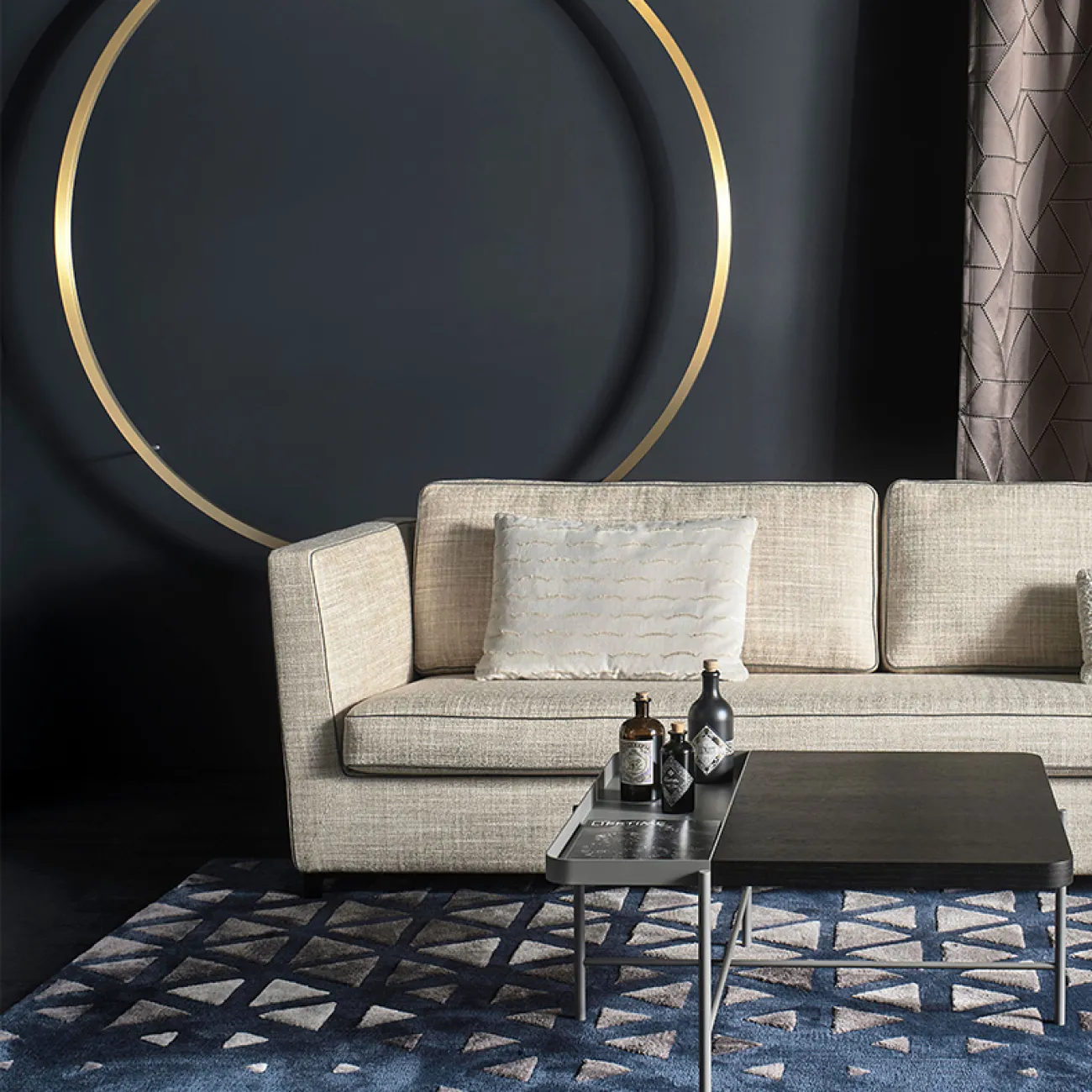 Настенный светильник WILD RING A D30 Brass от ImperiumLoft